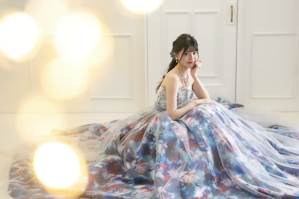 振袖前撮り(成人式)奈良市_フォトスタジオワタナベ(渡辺写真館)奈良押熊店_振袖レンタル_撮影_ドレス撮影